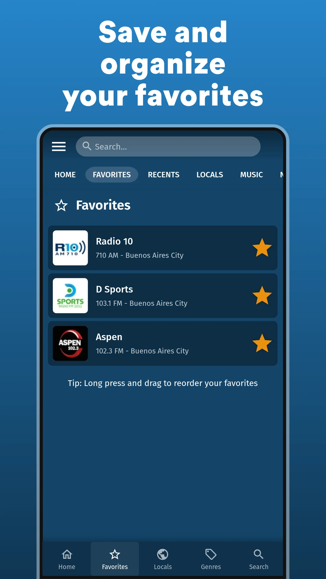 Radio Argentina: FM & AM screenshot