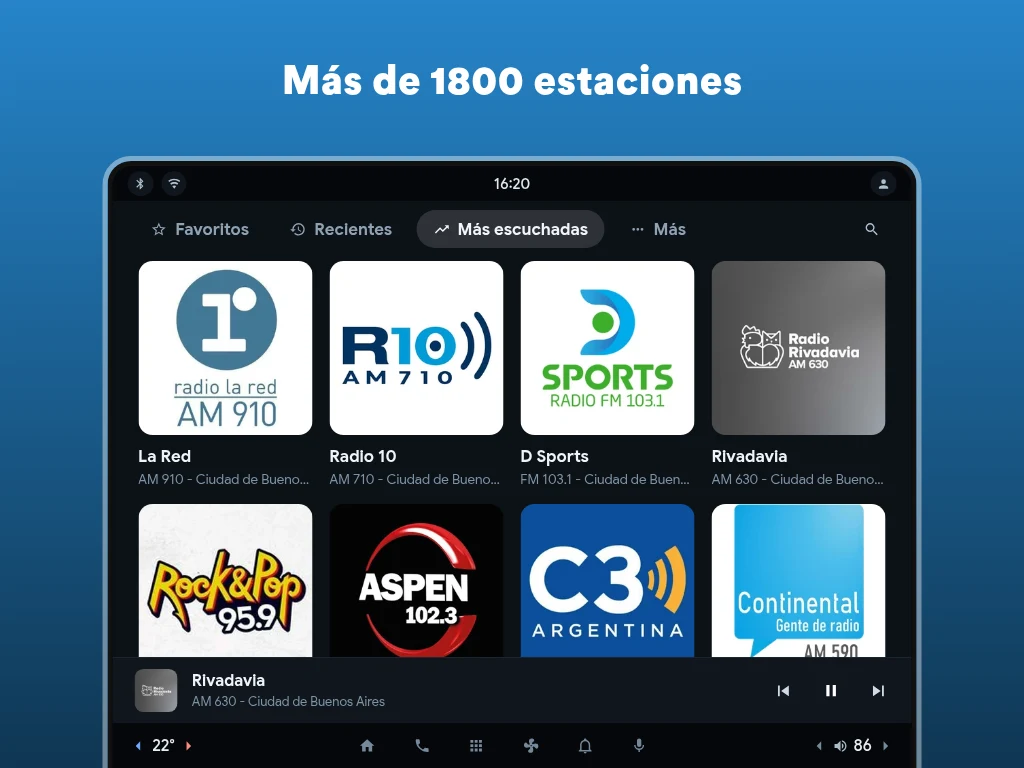 Radio Argentina: FM & AM screenshot