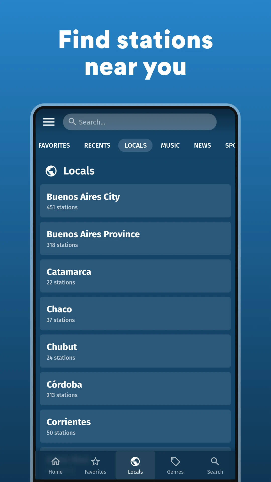 Radio Argentina: FM & AM screenshot